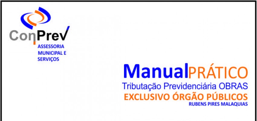 MANUAL TRIBUTAÇÃO PREVIDENCIÁRIA